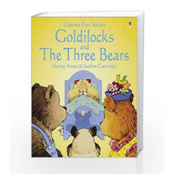 Goldilocks and the Three Bears (Fairytale Sticker Stories) by Heather Amery Book-9780746058381