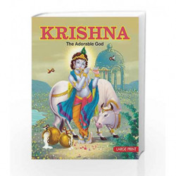 Large Print: Krishna by Sunita Pant Bansal Book-9788187108313
