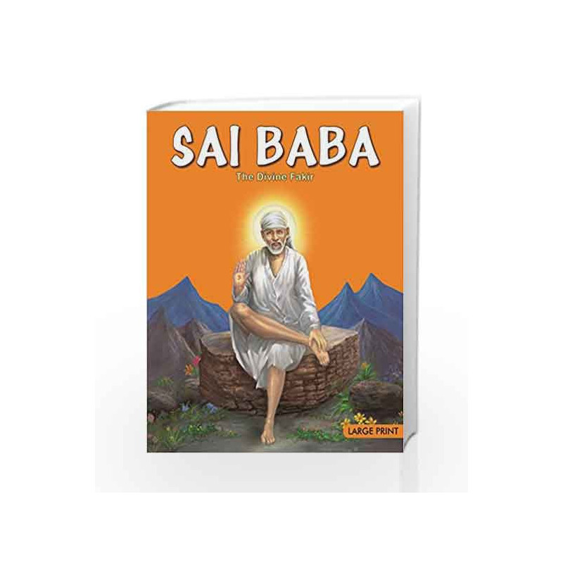 Large Print: Sai Baba by Om Books Book-9788187108429