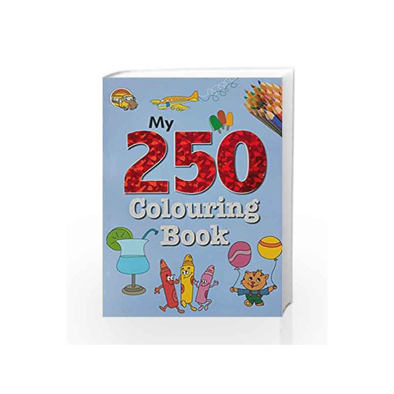 My 250 Colouring Book-4 by NA Book-9789380069654