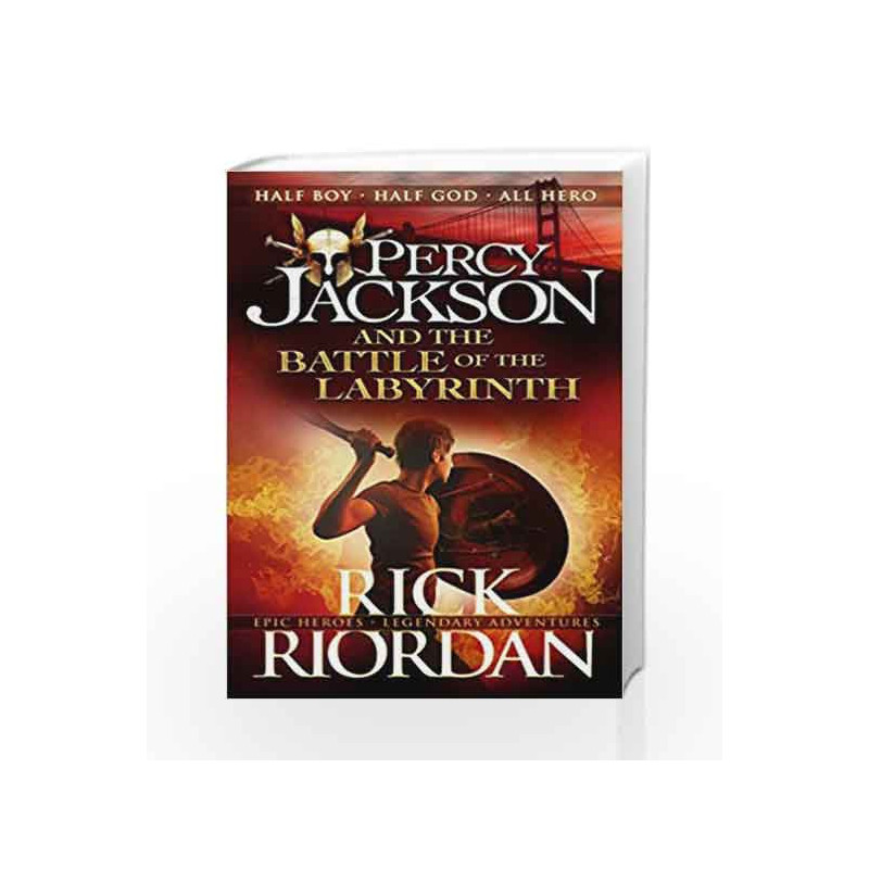 Percy Jackson and The Battle of the Labyrinth (Book 4) by Rick Riordan Book-9780141346830