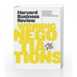 HBR Winning Negotiations (Harvard Business Review) by HARVARD BUSINESS REVIEW Book-9781422162576