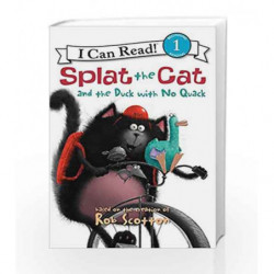 Splat the Cat and the Duck with No Quack (I Can Read Level 1) by Rob Scotton Book-9780061978579