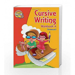 Cursive Writing Workbook - 4 by Om Books Book-9789382607502