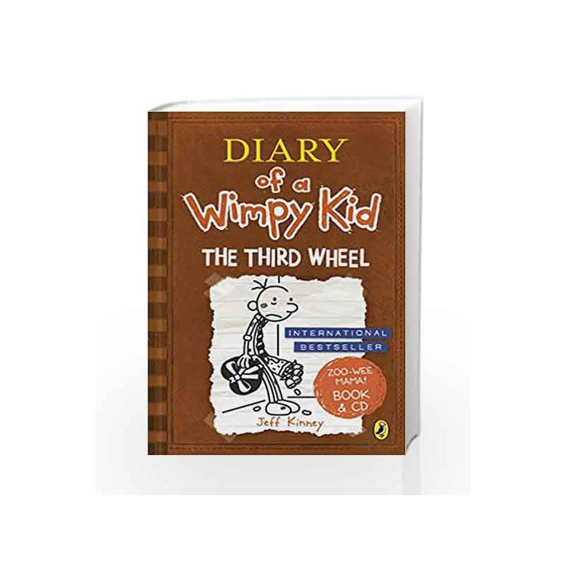 Diary of a Wimpy Kid: The Third Wheel book & CD by Kinney, Jeff Book-9780141353432