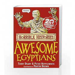 Awesome Egyptians (Horrible Histories) by Terry Deary Book-9780439944038