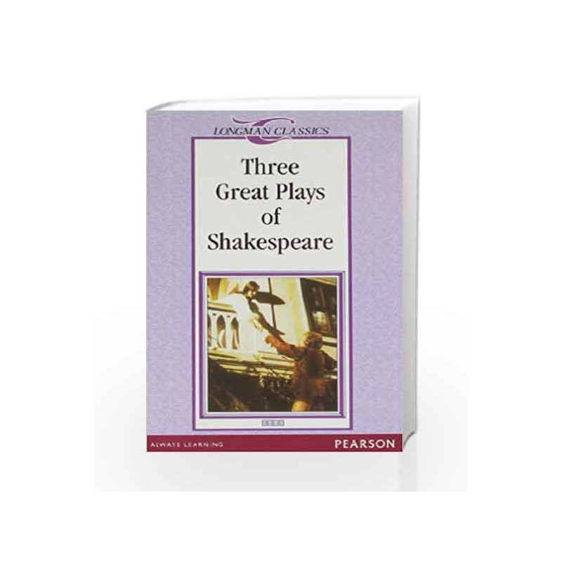 LC: Three Great Plays of Shakespeare by Longman Book-9788131710708