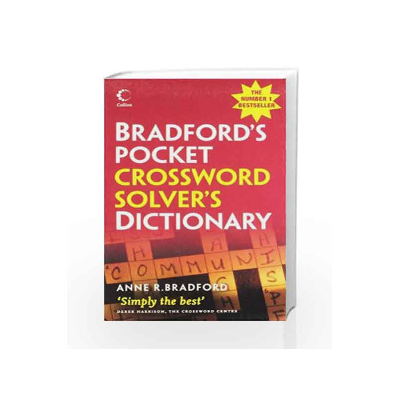 Collins Bradford's Crossword Solver's Pocket Dictionary (Collins Gem) by BRADFORD ANNE R Book-9780007261093