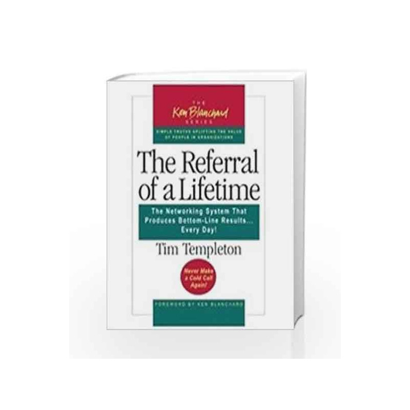 The Referral of a Lifetime by TEMPLETON TIM Book-9781609947088