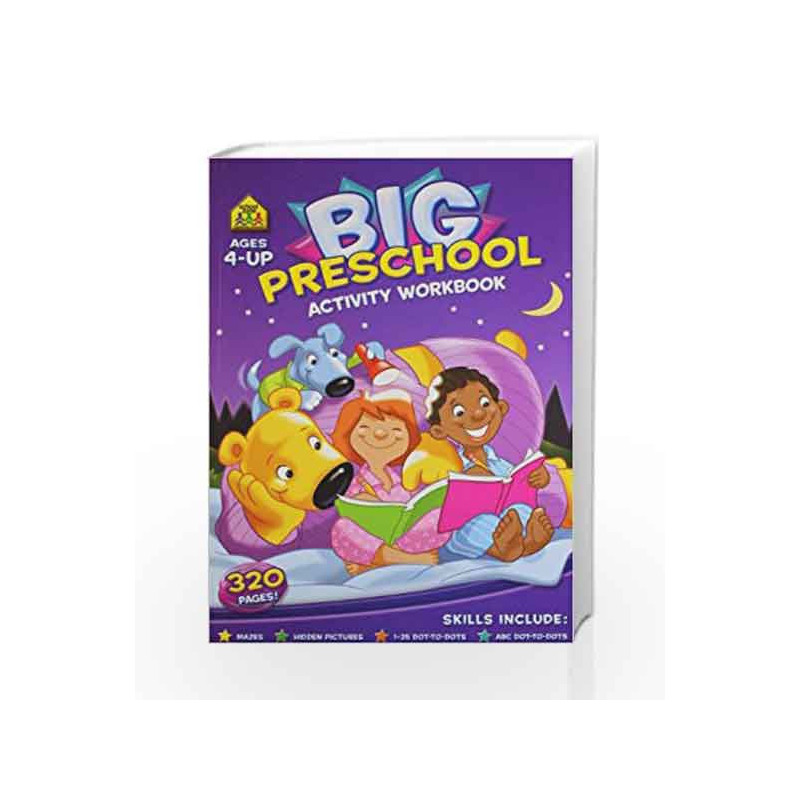 Big Preschool Activity Workbook Ages 4-Up: 1 by NA Book-9789381607046