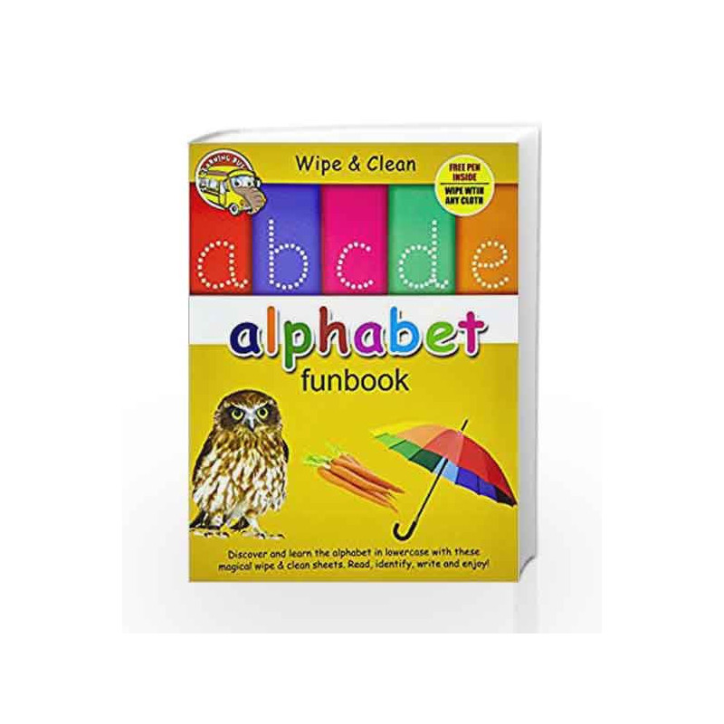 Wipe and Clean Alphabets Funbook by School Zone Publishing Book-9789380069944