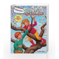 Calendar Mysteries #4: April Adventure (A Stepping Stone Book(TM)) by Ron Roy Book-9780375861161