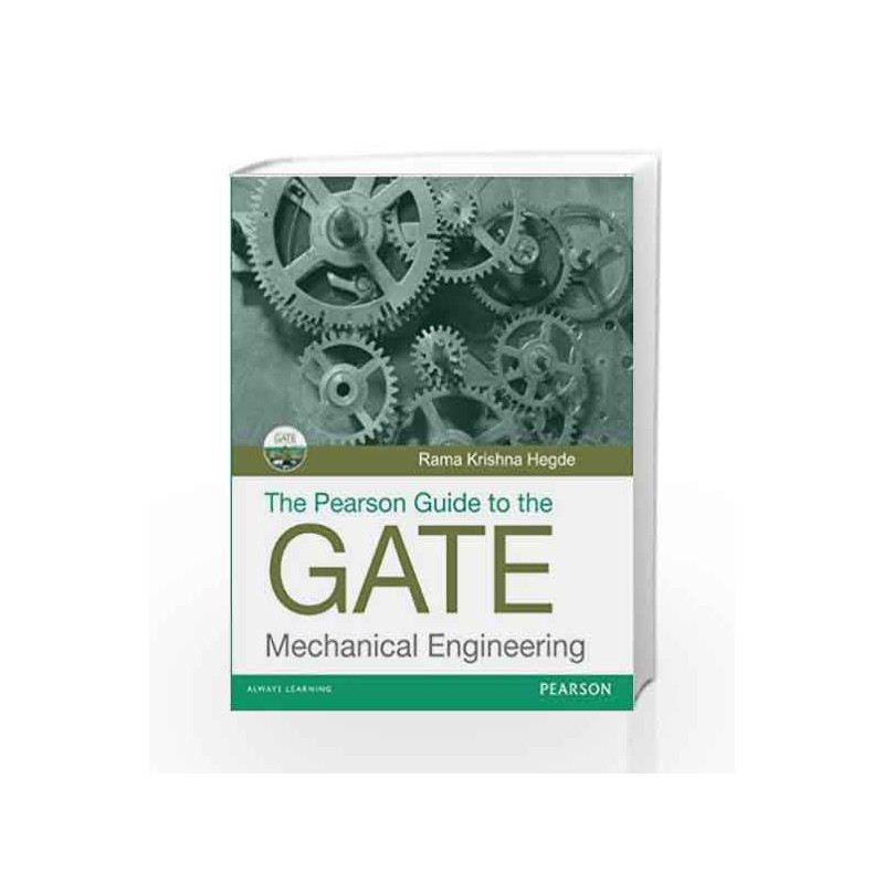 Pearson Guide to the GATE - Mechanical Engineering by R Hegde Book-9788131721346