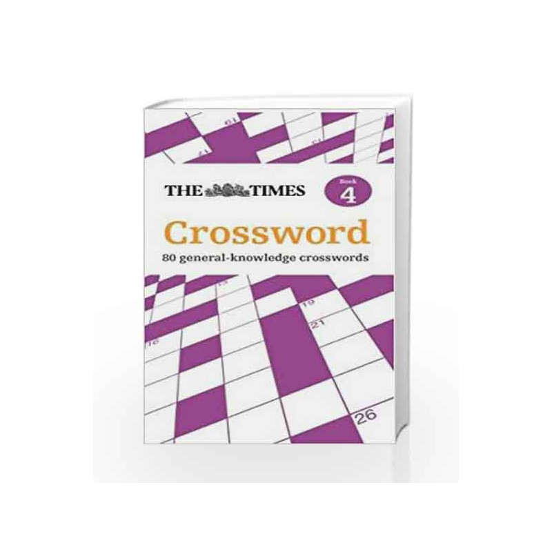 The Times Crossword - Book 4 by NA Book-9780007583324