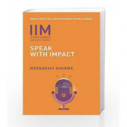IIMA - Speak with Impact by Meenakshi Sharma Book-9788184004069