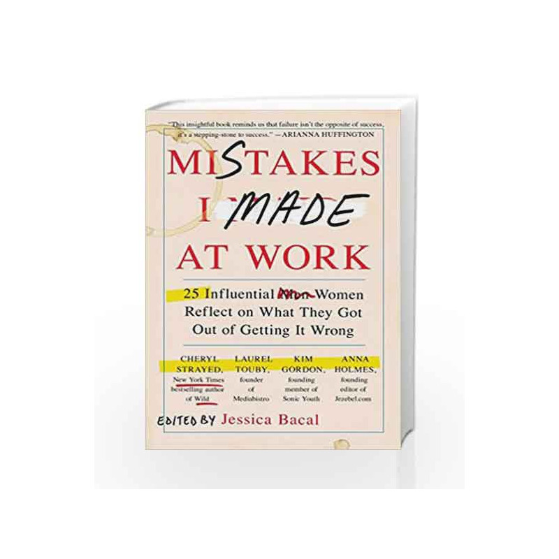 Mistakes I Made at Work by Jessica Bacal Book-9780142180570