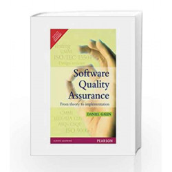 Software Quality Assurance: From Theory to Implementation, 1e by Galin Book-9788131723951