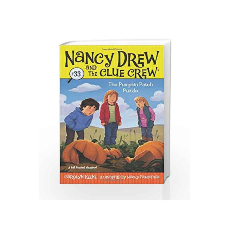 The Pumpkin Patch Puzzle (Nancy Drew and the Clue Crew) by Carolyn Keene Book-9781416994657