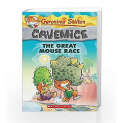 Cavemice #5: The Great Mouse Race by Geronimo Stilton Book-9789351032199