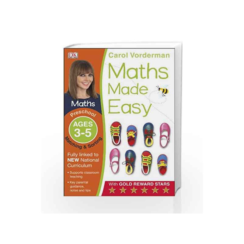 Maths Made Easy Matching and Sorting Preschool (Carol Vorderman's Maths Made Easy) by Vorderman, Carol Book-9781409344865