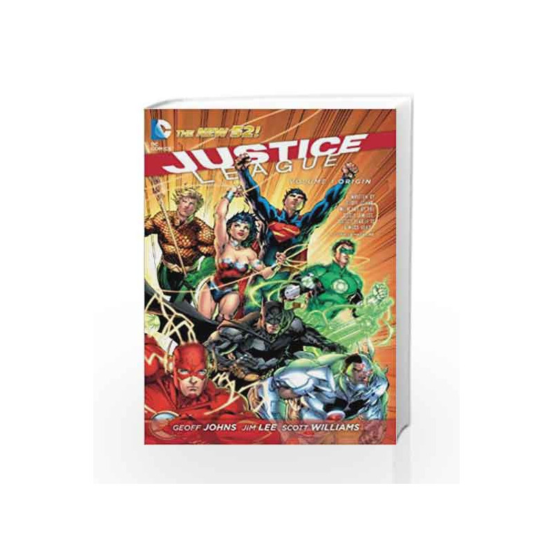 Justice League Vol. 1: Origin (The New 52) by Geoff Johns Book-9781401234614