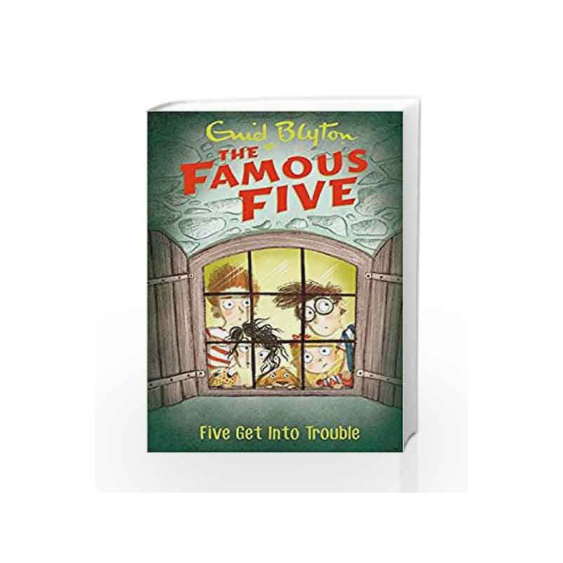 Five Get into Trouble: 8 (The Famous Five Series) by Enid Blyton Book-9780340894613