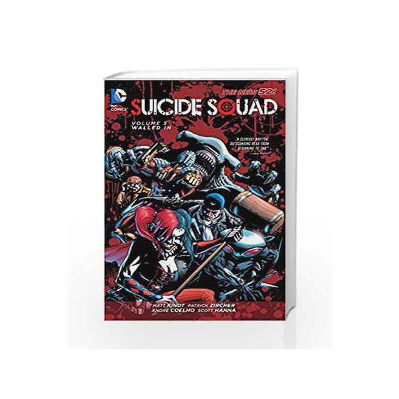 Suicide Squad - Vol. 5: Walled In (The New 52) by Matt Kindt Book-9781401250126