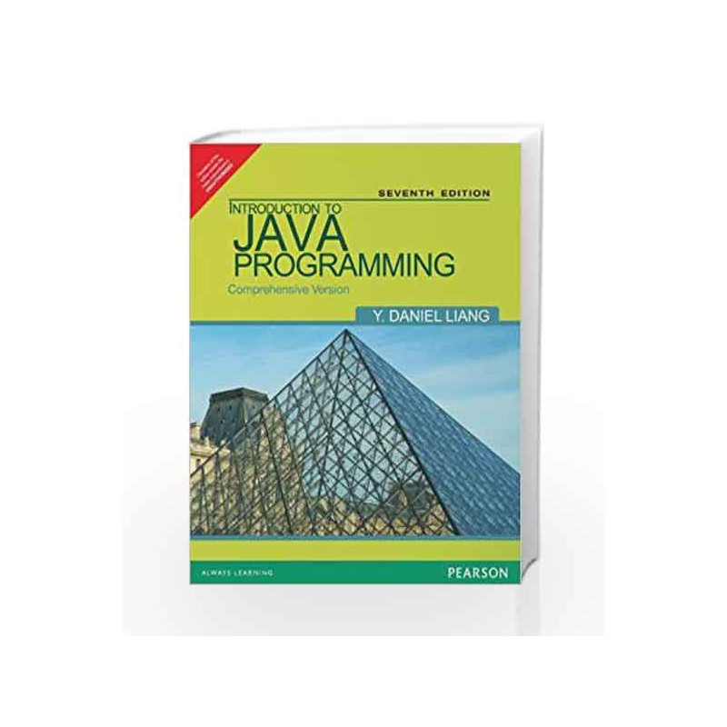Introduction to Java Programming, Comprehensive Version, 7e by Liang Book-9788131729588