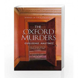 The Oxford Murders by Martinez, Guillermo Book-9780349117232