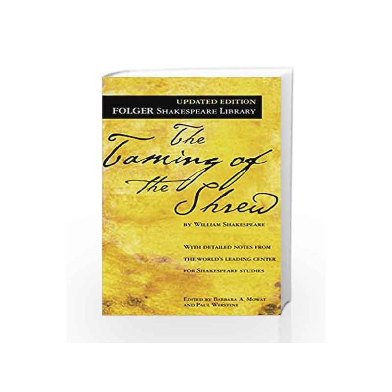 The Taming of the Shrew (Folger Shakespeare Library) by William Shakespeare Book-9780743477574