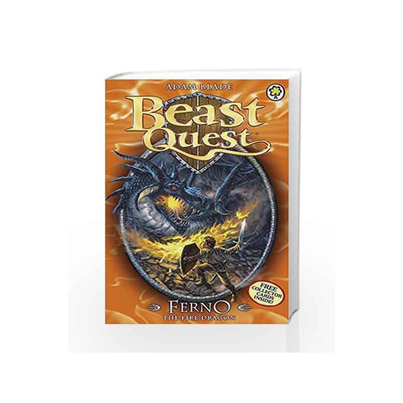 Ferno the Fire Dragon: Series 1 Book 1 (Beast Quest) by Adam Blade Book-9781846164835