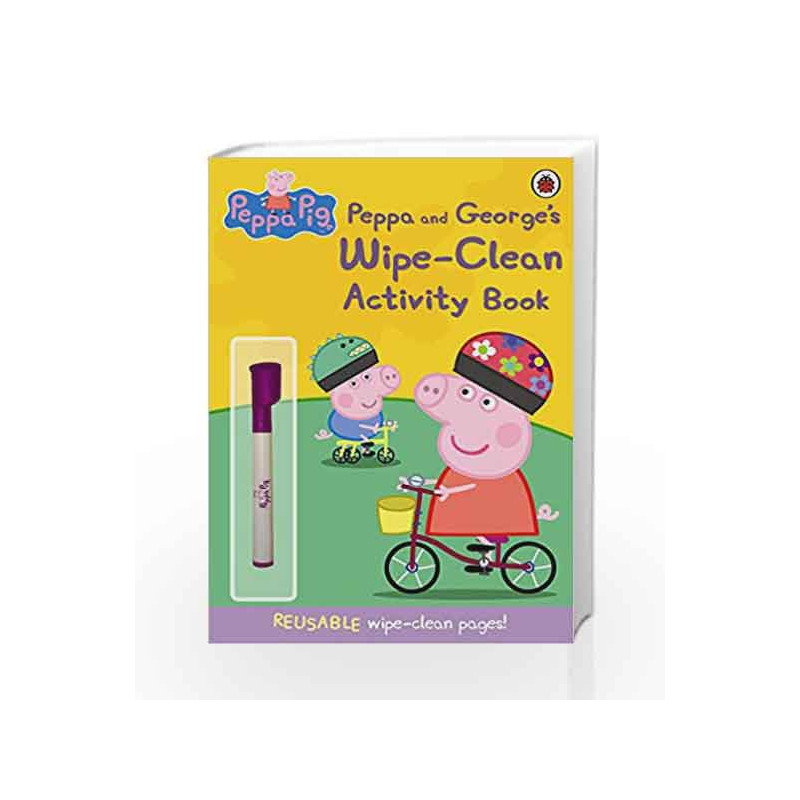 Peppa Pig: Peppa and George's Wipe-Clean Activity Book by Ladybird Book-9781409308621