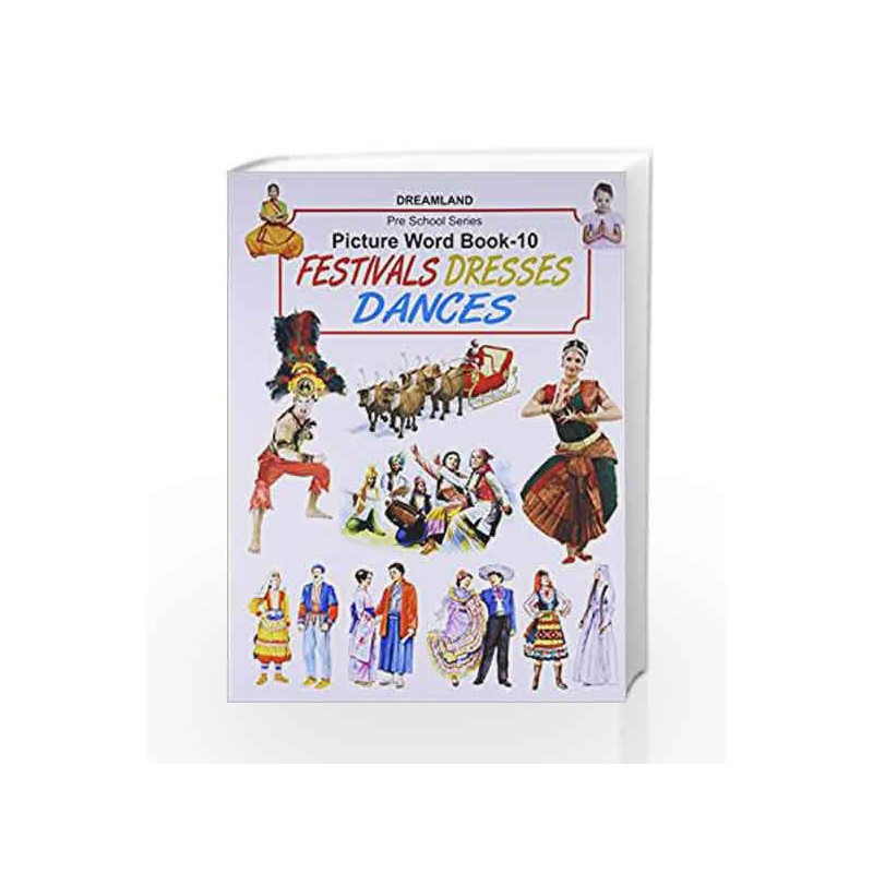 Picture Word Book- 10 Festivals Dresses Dances by NA Book-9781730100994