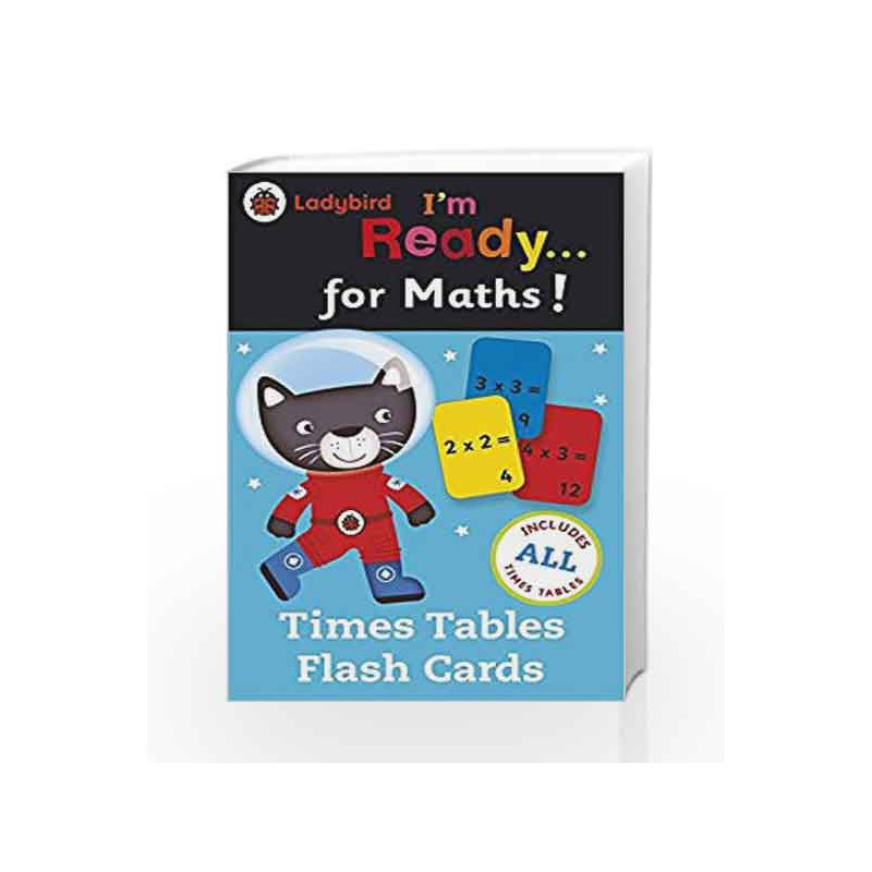 Ladybird I'm Ready for Maths: Times Tables flash cards by NA Book-9780723295655