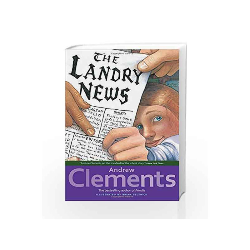 The Landry News by Andrew Clements Book-9780689828683