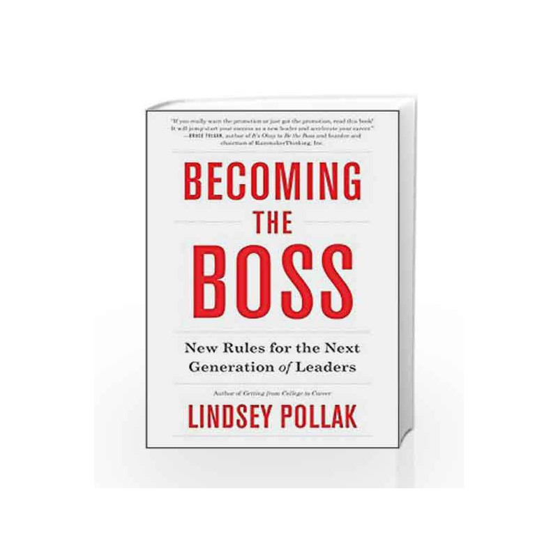 Becoming the Boss by Lindsey Pollak Book-9780062323316