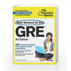 Math Workout for the GRE (Graduate School Test Preparation) by Princeton Review Book-9780804124621