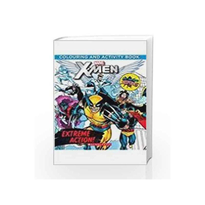 X-Men Colouring and Activity Book by Chris Claremont Book-9789351035947