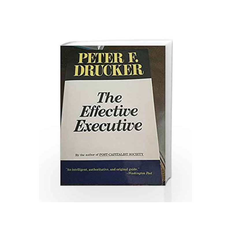 Effective Executive by Peter Drucker Book-9780062399878