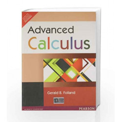 Advanced Calculus, 1e by Gerald B. Folland Book-9788131768570