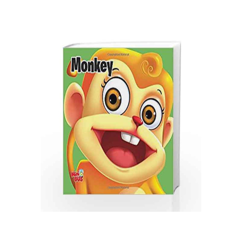 Monkey: Cutout Board Book by NA Book-9789385252006