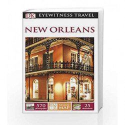DK Eyewitness Travel Guide New Orleans (Eyewitness Travel Guides) by Marilyn Wood Book-9781409329596