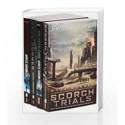 The Maze Runner (Set of 4 Books) by James Dashner Book-9782015080604