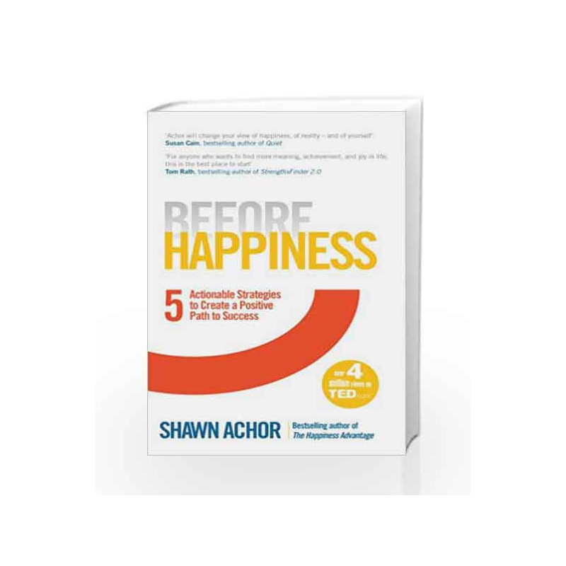Before Happiness by Shawn Achor Book-9780753557419