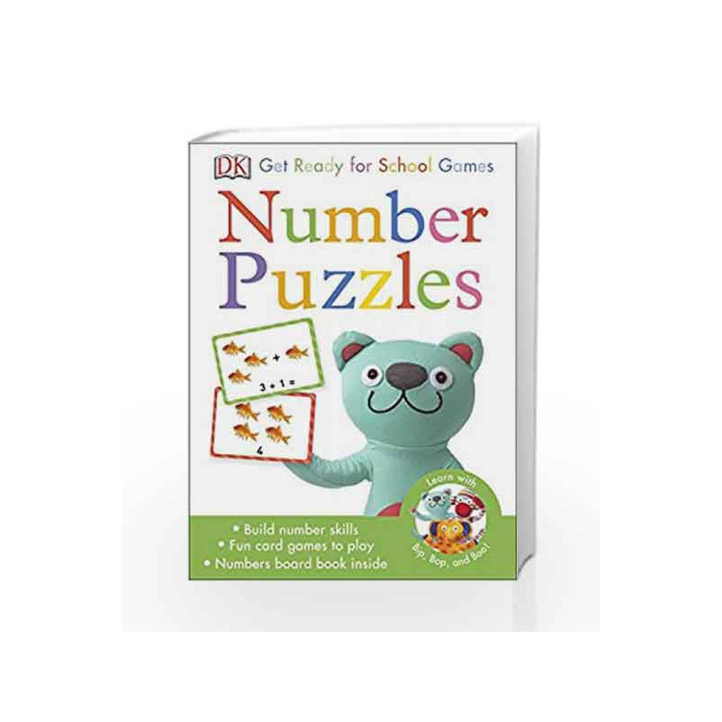 Get Ready For School Number Puzzles Games (Skills for Starting School) by DK Book-9780241202777