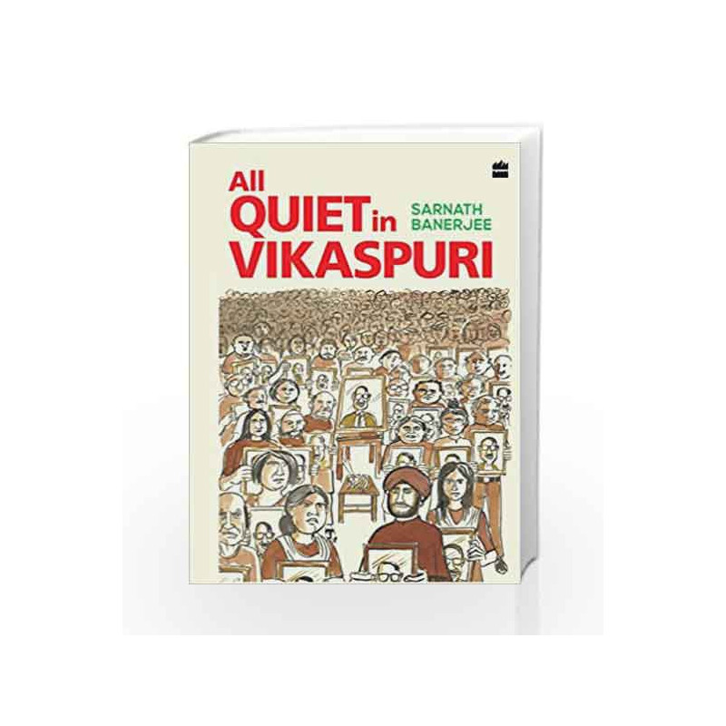 All Quiet in Vikaspuri by Sarnath Banerjee Book-9789351775744
