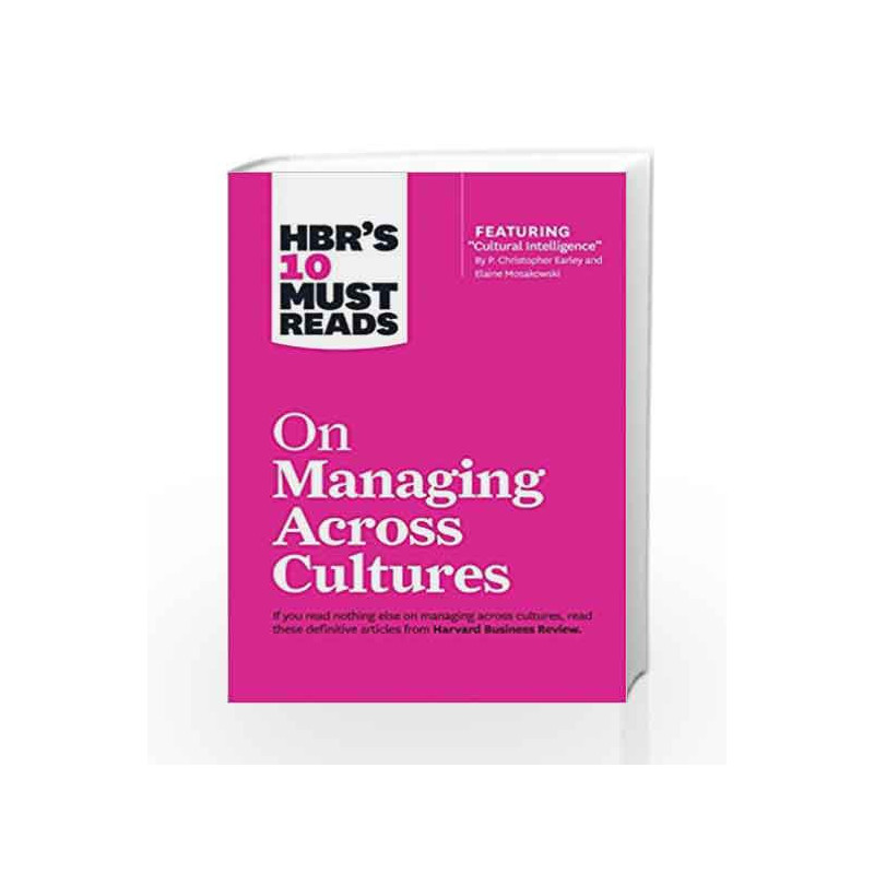 HBR's 10 Must Reads on Managing Across Cultures by Jeanne Brett Book-9781633691629