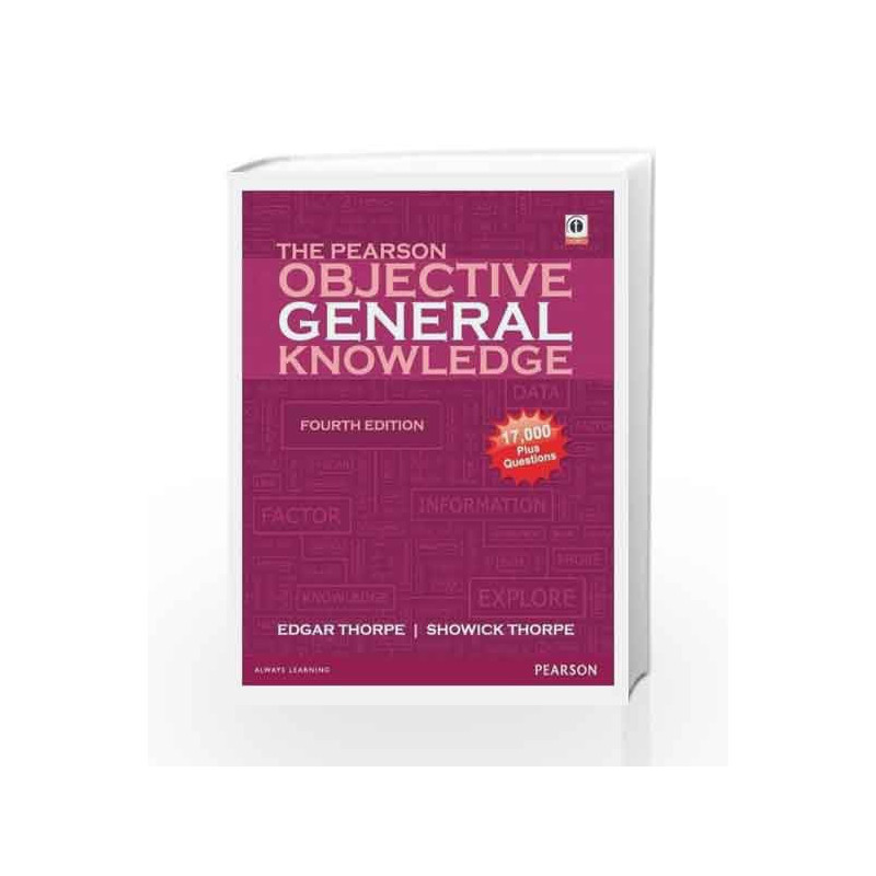 The Pearson Objective General Knowledge by Thorpe Showick Book-9788131790489