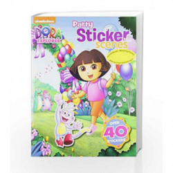 Dora The Explorer Party Sticker Scenes by NA Book-9781472390516