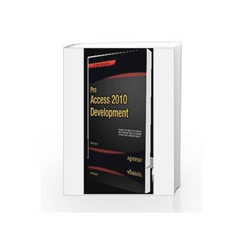 Pro Access 2010 Development by Collins M Book-9788132203544